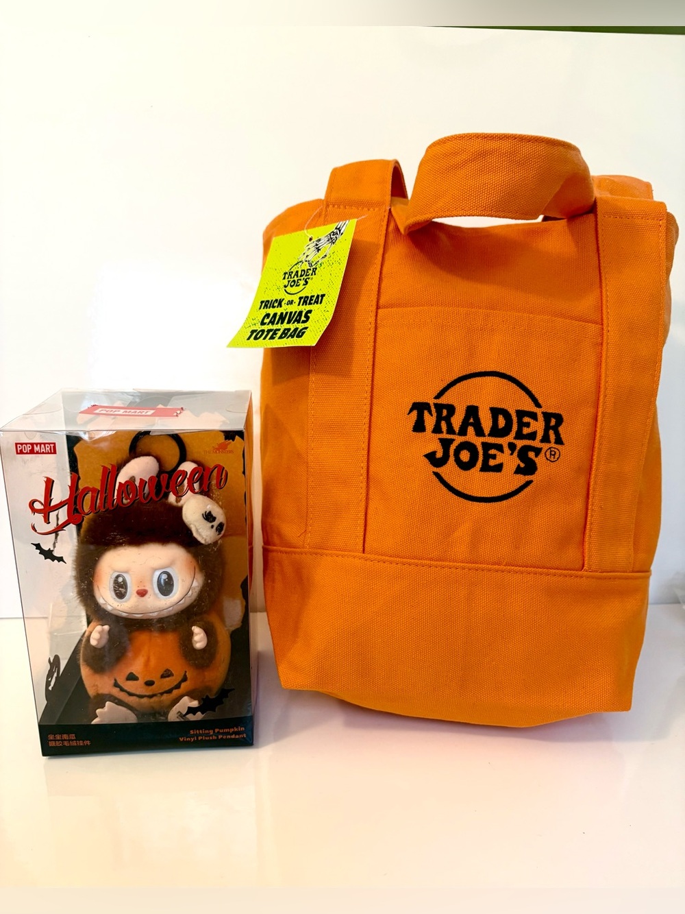 Labubu Celebrates Halloween + Orange Trader Joe’s Mini Canvas Tote! - Picture 9 of 9